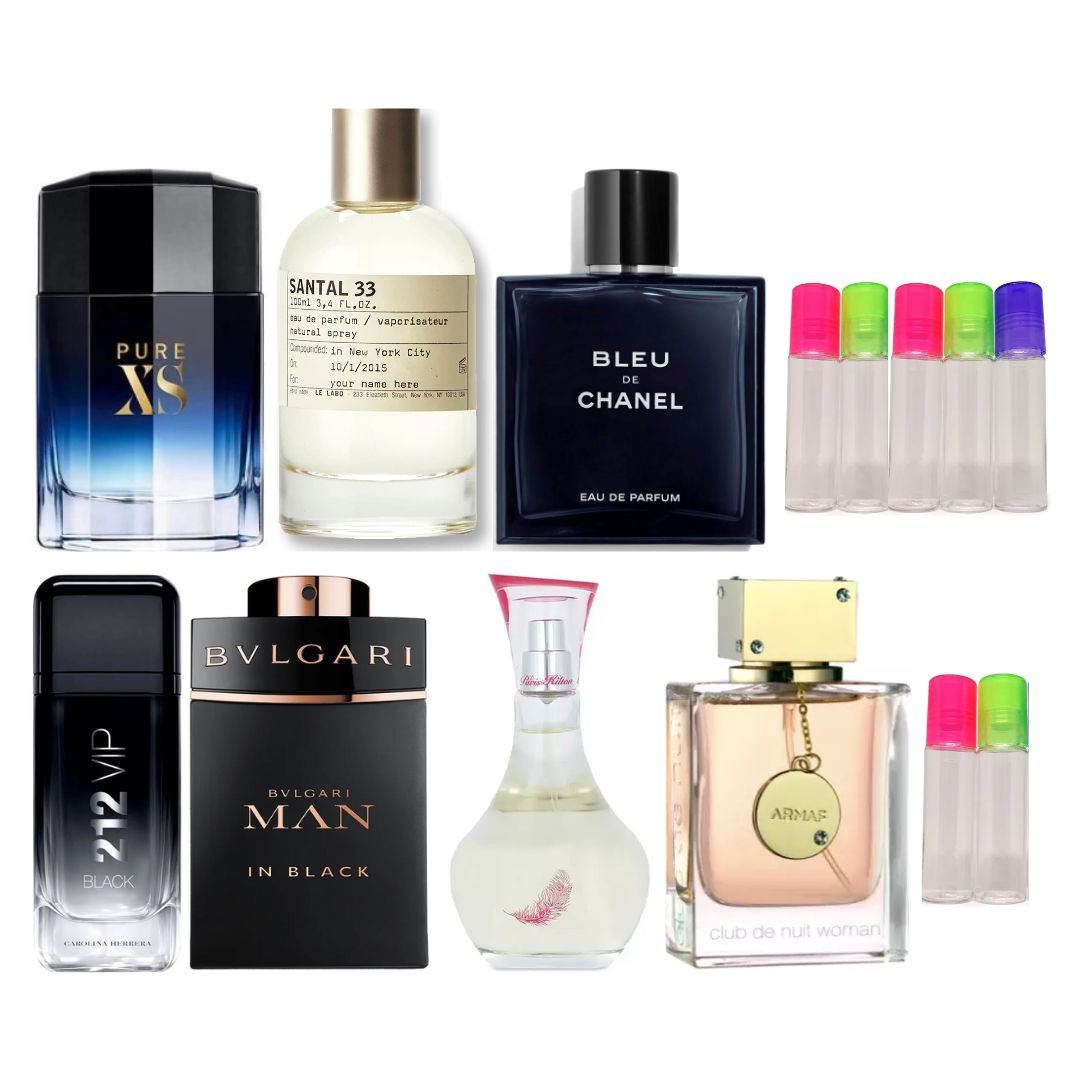 COMBO 7 PERFUMES PARFUM+7PROBADORES